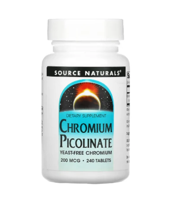 Source Naturals, Chromium Picolinate, 200 mcg, 240 Tablets