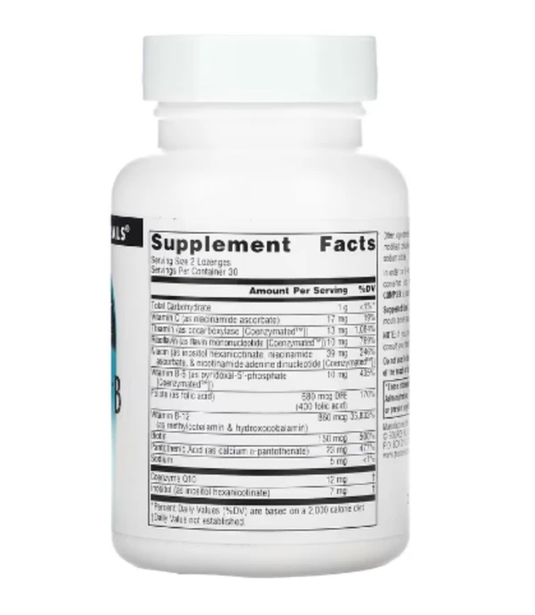 Source Naturals, Coenzymate B Complex, Orange, 60 Lozenges
