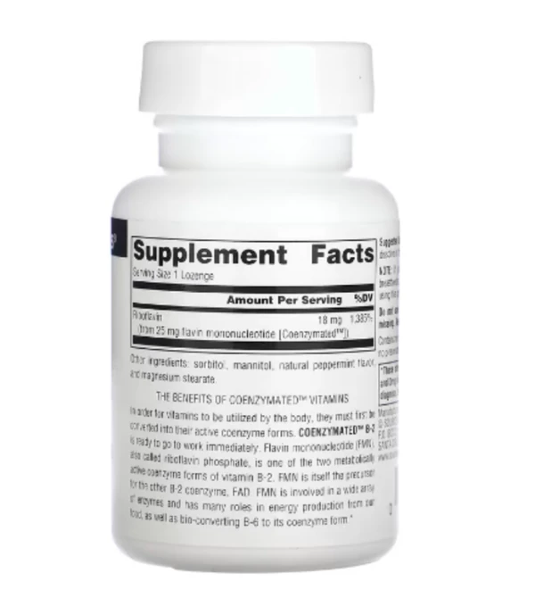 Source Naturals, Coenzymated B-2, 60 Lozenges