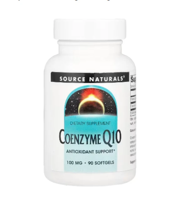 Source Naturals, Coenzyme Q10, 100 mg, 90 Softgels