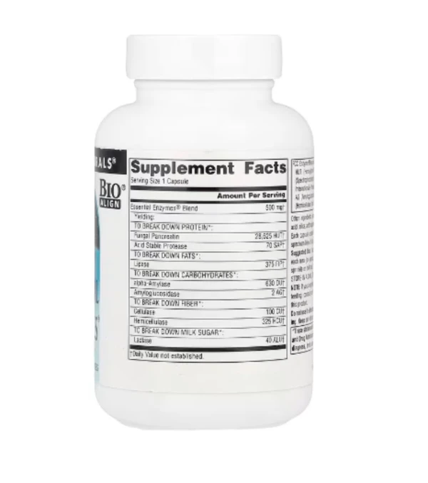 Source Naturals, Daily Essential Enzymes®, 500 mg, 120 Capsules