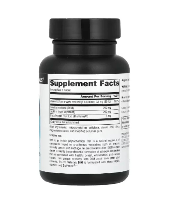 Source Naturals, DIM, 200 mg, 30 Tablets