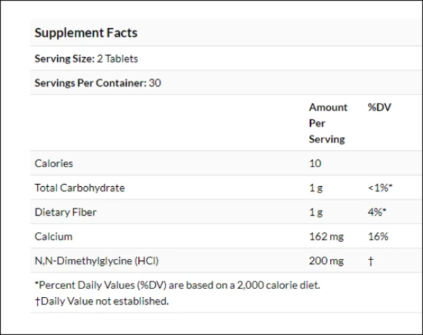 Source Naturals DMG -- 100 mg - 60 Tablets