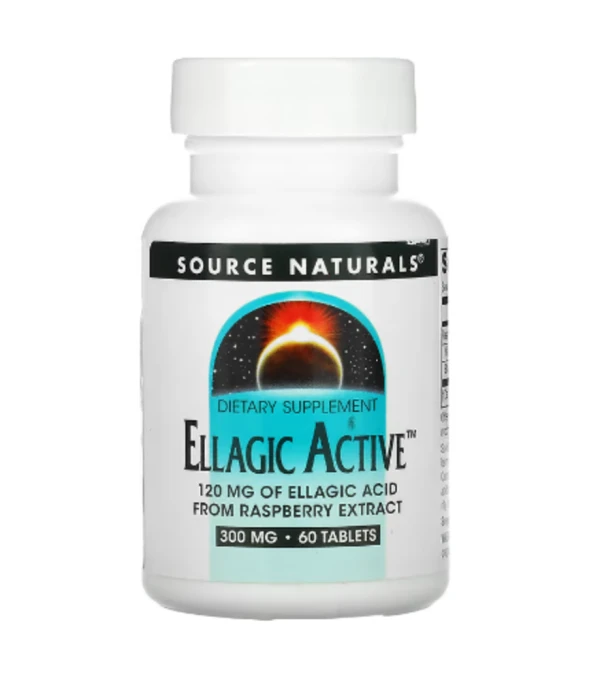 Source Naturals, Ellagic Active, 300 mg, 60 Tablets