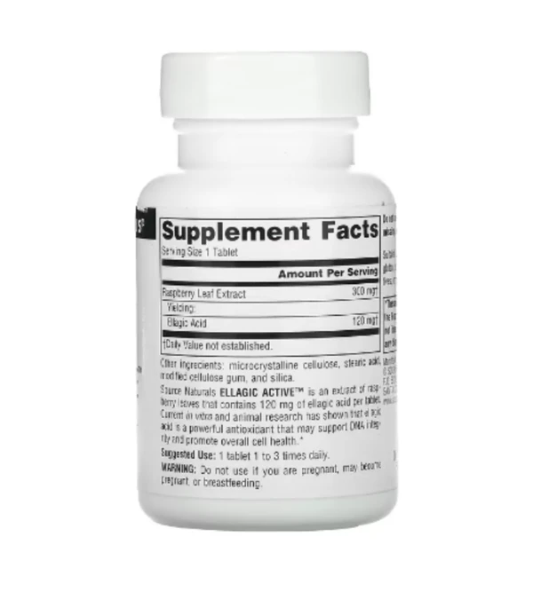 Source Naturals, Ellagic Active, 300 mg, 60 Tablets