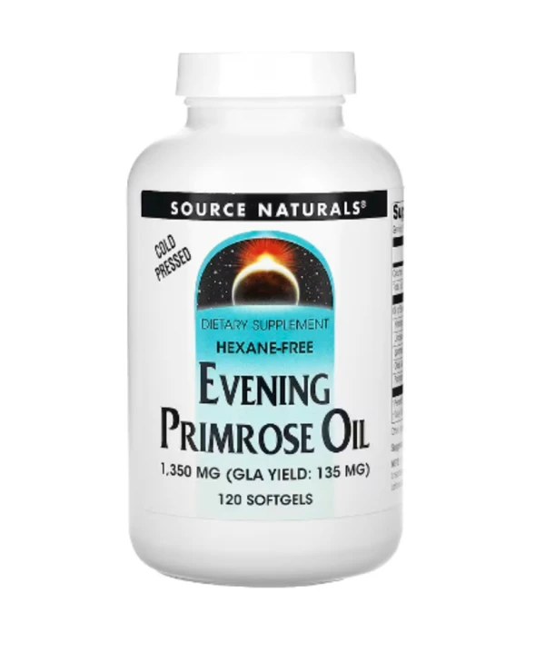 Source Naturals, Evening Primrose Oil, 1,350 mg, 120 Softgels
