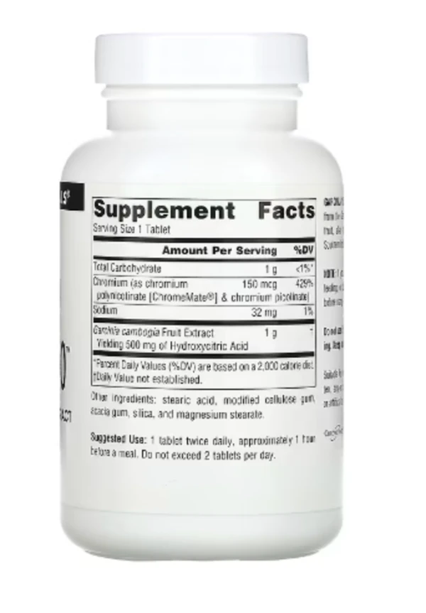 Source Naturals, Garcinia 1000, 90 Tablets
