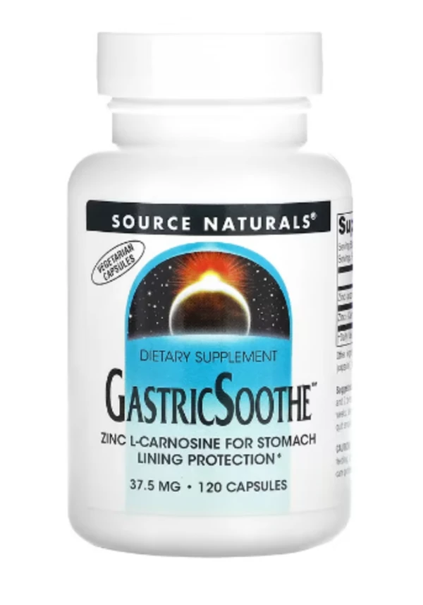 Source Naturals, GastricSoothe, 37.5 mg, 120 Capsules
