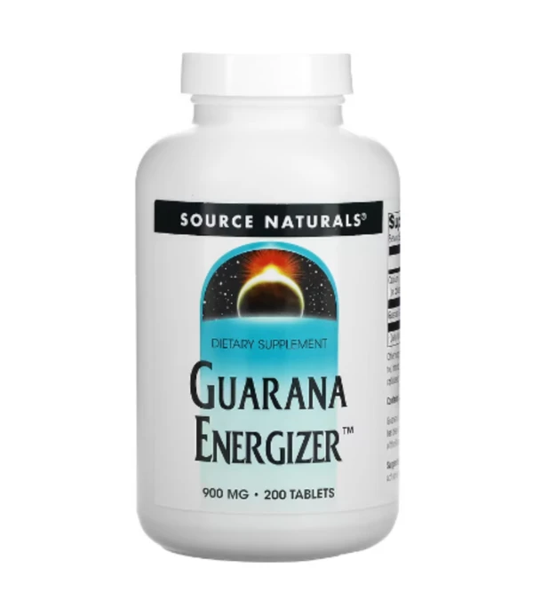 Source Naturals, Guarana Energizer, 900 mg, 200 Tablets