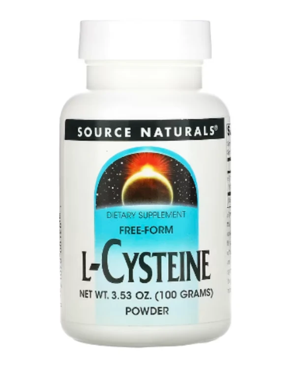 Source Naturals, L-Cysteine, Free Foam Powder, 3.53 oz (100 g)
