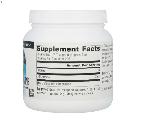 Source Naturals, L-Glutamine, Free-Form Powder, 16 oz (453.6 g)
