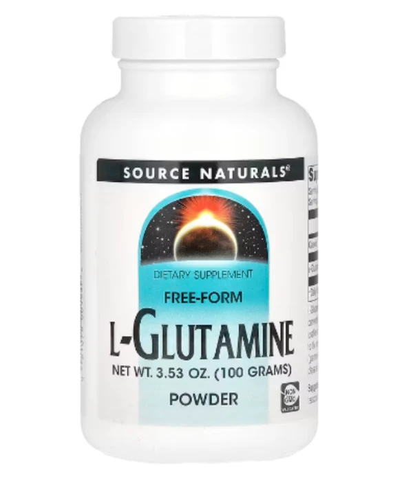 Source Naturals, L-Glutamine Powder, 3.53 oz (100 g)