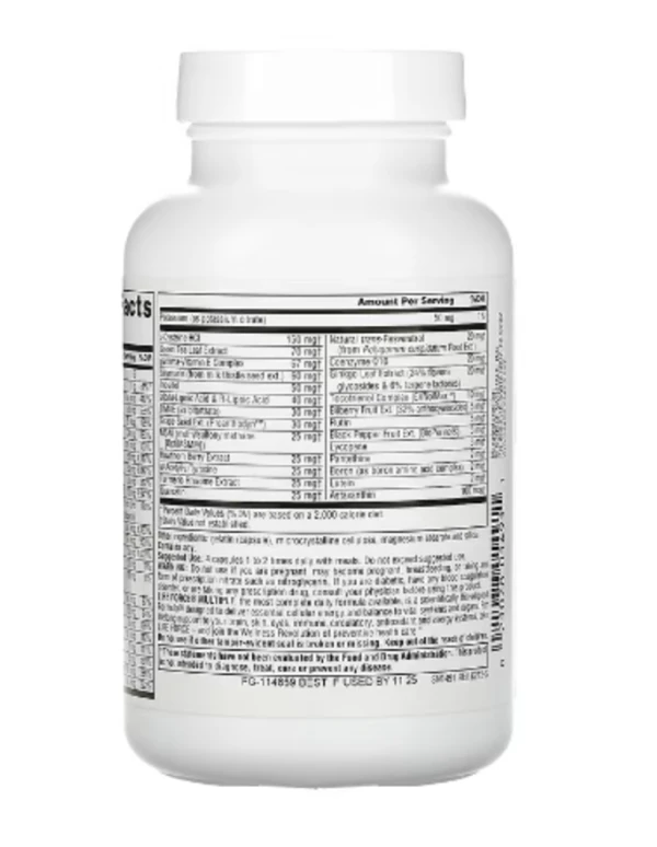 Source Naturals, Life Force Multiple, No Iron, 120 Capsules