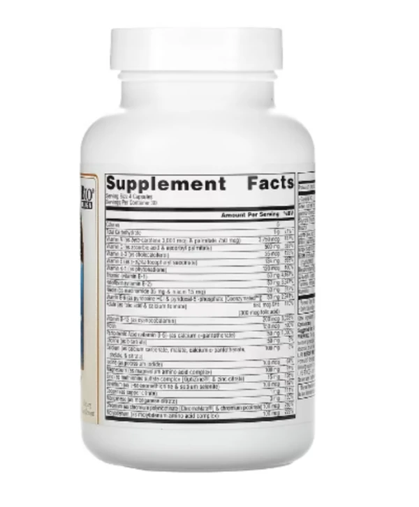 Source Naturals, Life Force Multiple, No Iron, 120 Capsules