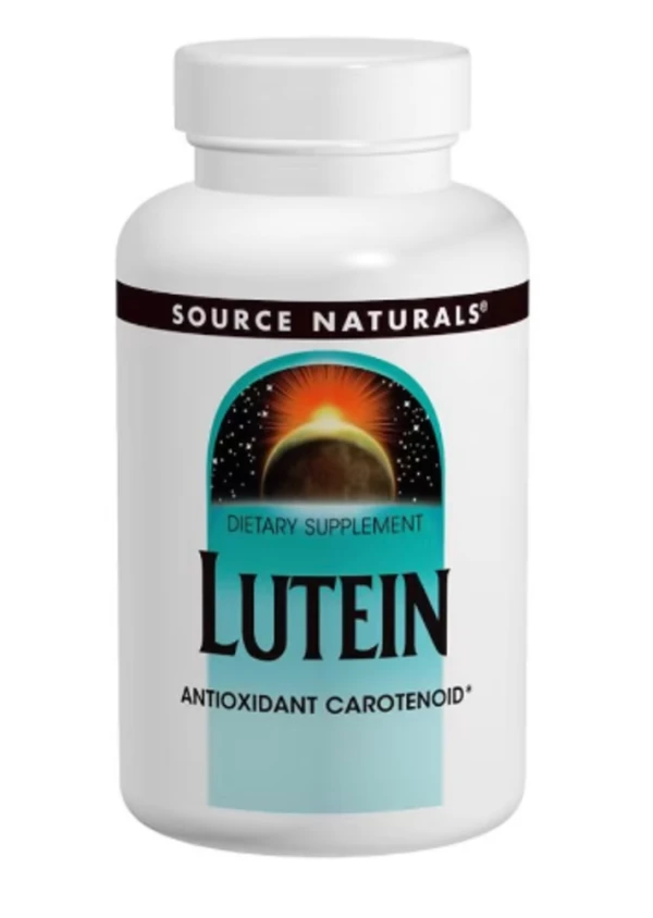 Source Naturals, Lutein, 20 mg, 60 Capsules
