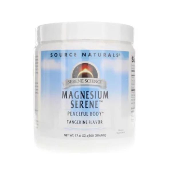 Source Naturals, Magnesium Serene, Tangerine & Fruit Medley, 17.6 oz (500 g)