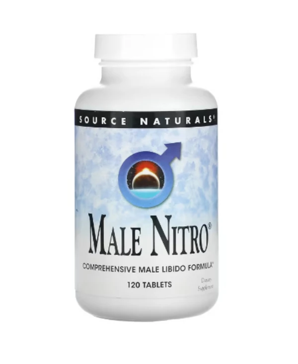 Source Naturals, Male Nitro, 120 Tablets