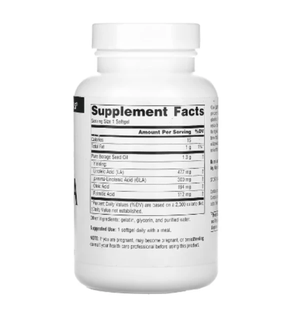Source Naturals, Mega-GLA 300, 60 Softgels