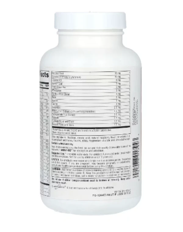 Source Naturals, Mega-Kid, Chewable Multi-Vitamin, Ages 2-10, Natural Berry, 60 Wafers