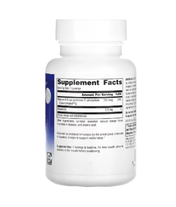 Source Naturals, Melatonin, Orange, 2.5 mg, 240 Lozenges