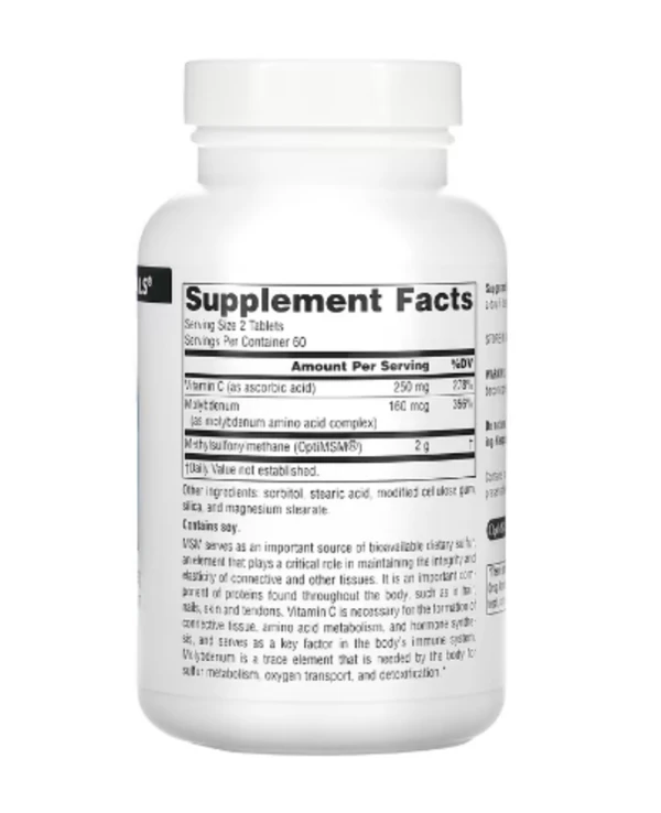 Source Naturals, MSM , 1,000 mg, 120 Tablets
