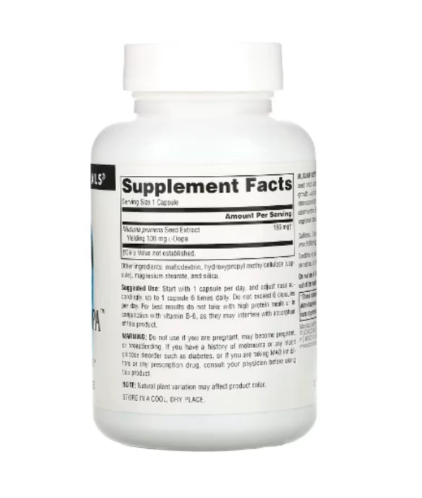Source Naturals, Mucuna Dopa, 100 mg, 120 Capsules