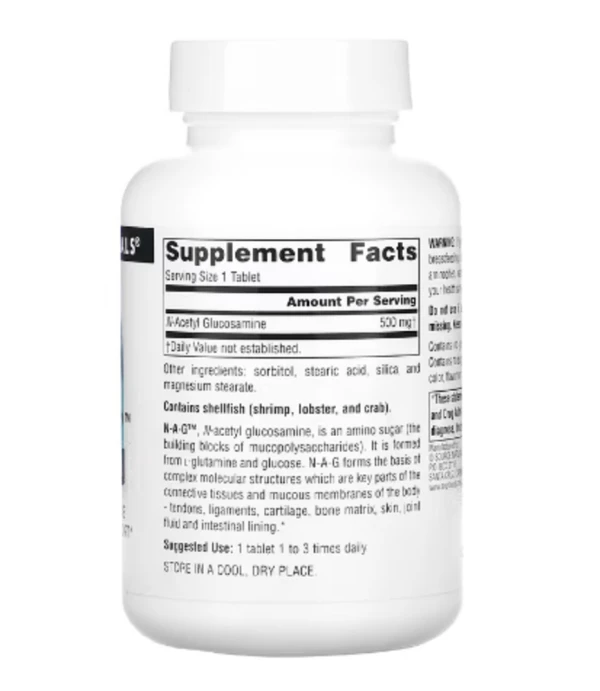 Source Naturals, N-A-G, 500 mg, 120 Tablets