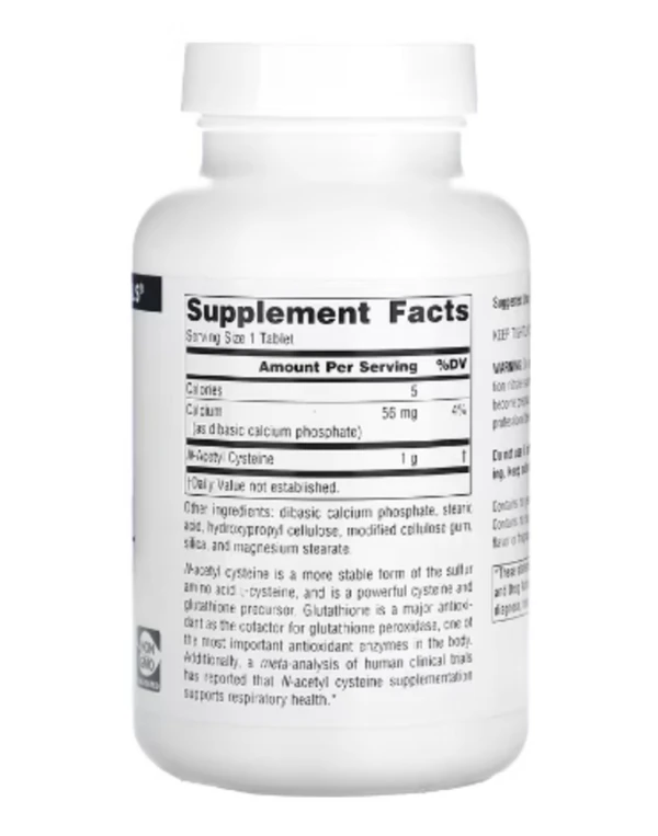 Source Naturals, N-Acetyl Cysteine, 1,000 mg, 120 Tablets