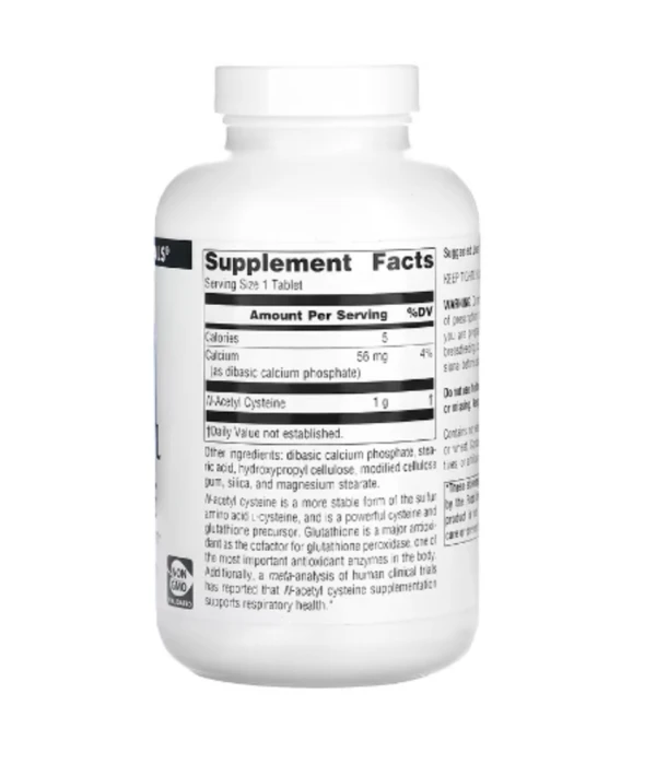Source Naturals, N-Acetyl Cysteine, 1,000 mg, 180 Tablets