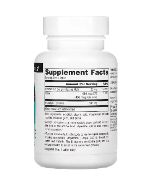 Source Naturals, N-Acetyl L-Tyrosine, 300 mg, 120 Tablets