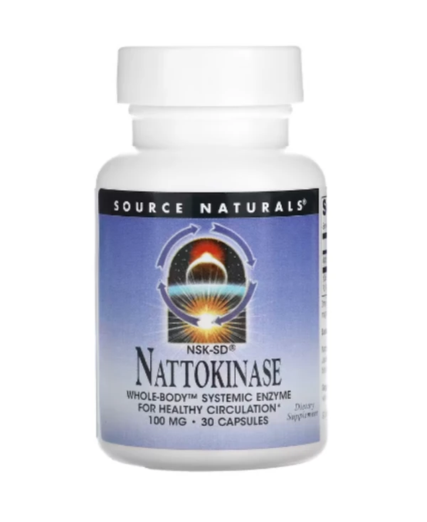 Source Naturals, NSK-SD Nattokinase, 100 mg, 30 Capsules