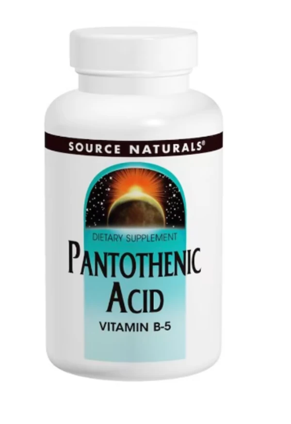 Source Naturals, Pantothenic Acid, 500 mg, 200 Tablets
