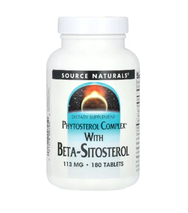 Source Naturals, Phytosterol Complex With Beta-Sitosterol, 340 mg, 180 Tablets (113 mg per Tablet)
