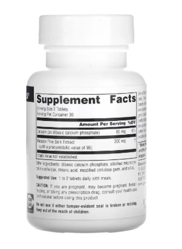 Source Naturals, Pine Bark Extract, 150 mg, 60 Tablets
