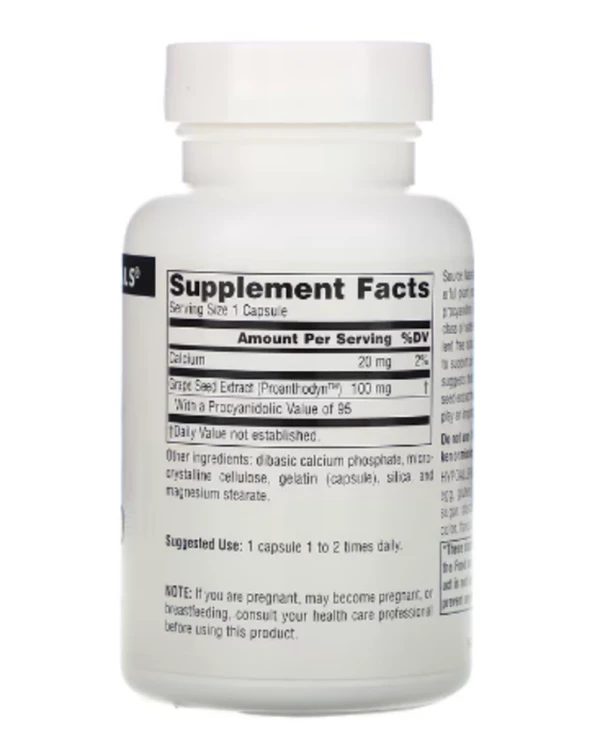 Source Naturals, Proanthodyn, Grape Seed Extract, 100 mg, 120 Capsules