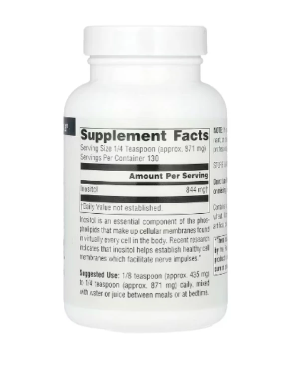 Source Naturals, Pure Inositol Powder, 4 oz (113.4 g)