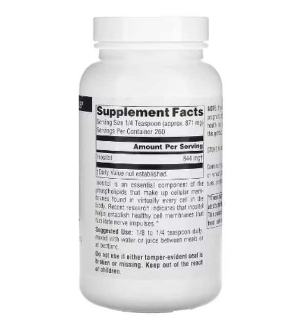 Source Naturals, Pure Inositol Powder, 8 oz (226.8 g)