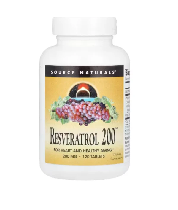 Source Naturals, Resveratrol 200™, 200 mg , 120 Tablets