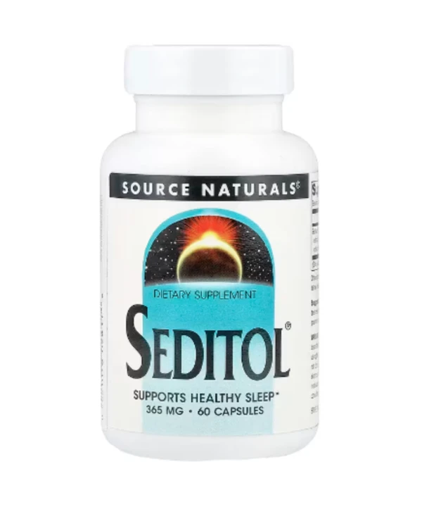 Source Naturals, Seditol®, 365 mg, 60 Capsules