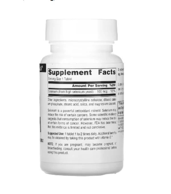 Source Naturals, Selenium, 100 mcg, 250 Tablets