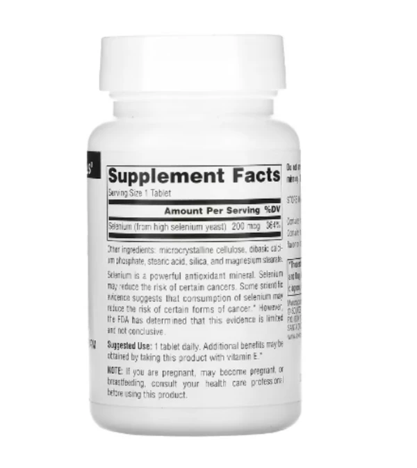 Source Naturals, Selenium, 200 mcg, 120 Tablets