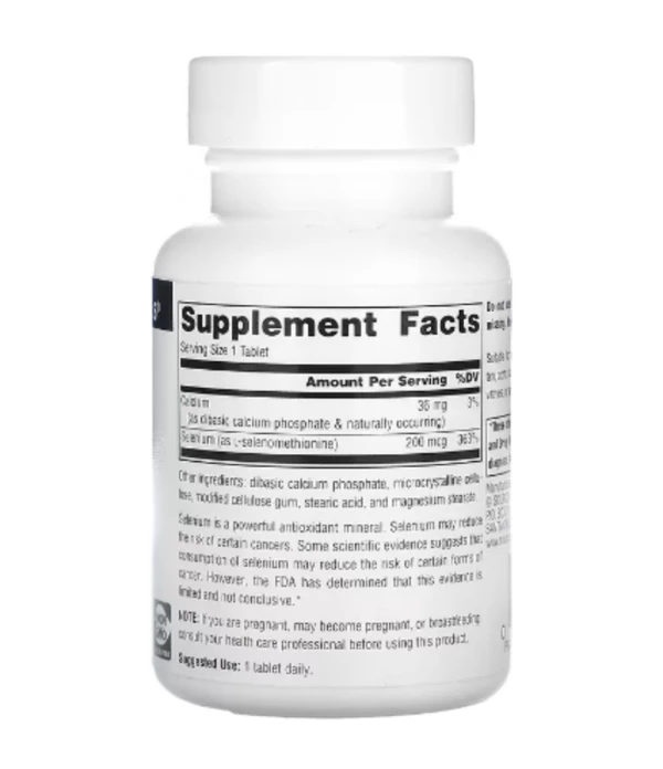 Source Naturals, Selenium From L-Selenomethionine, 200 mcg, 120 Tablets