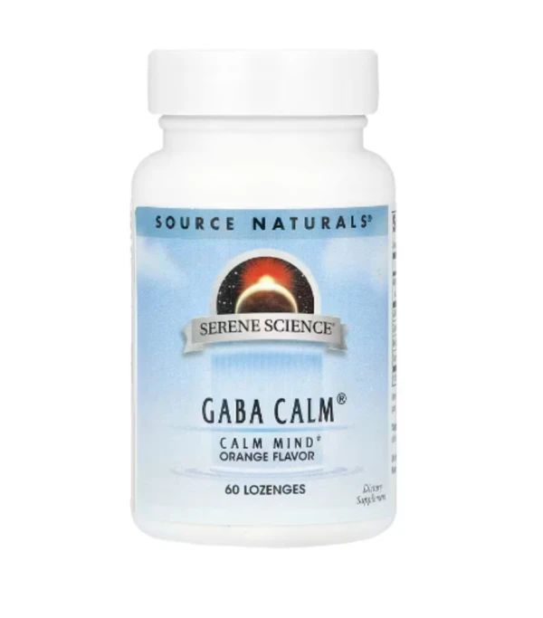 Source Naturals, Serene Science®, GABA Calm®, Orange, 60 Lozenges