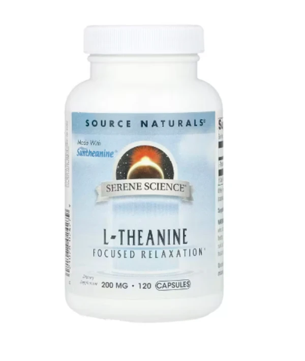 Source Naturals, Serene Science®, L-theanine, 200 mg, 120 Capsules
