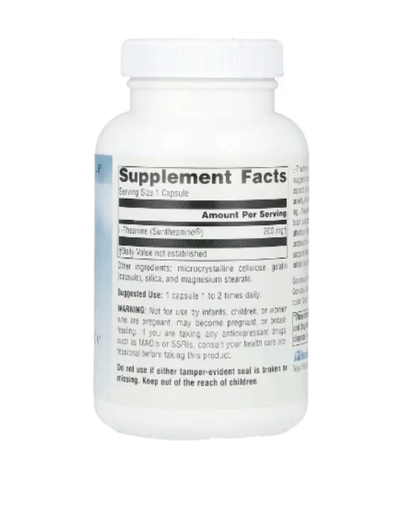 Source Naturals, Serene Science®, L-theanine, 200 mg, 120 Capsules
