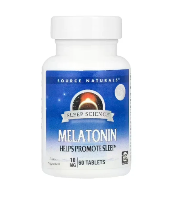 Source Naturals, Sleep Science®, Melatonin, 10 mg, 60 Tablets