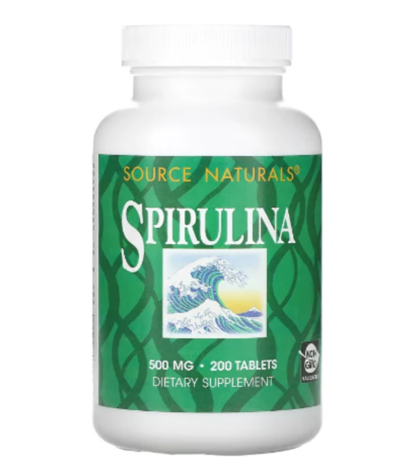 Source Naturals, Spirulina, 500 mg, 200 Tablets