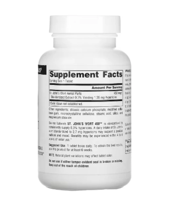 Source Naturals, St. John's Wort 450, 450 mg, 180 Tablets