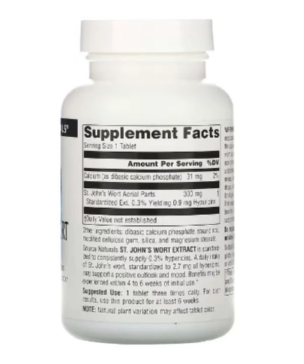 Source Naturals, St. John's Wort Extract, 300 mg, 240 Tablets