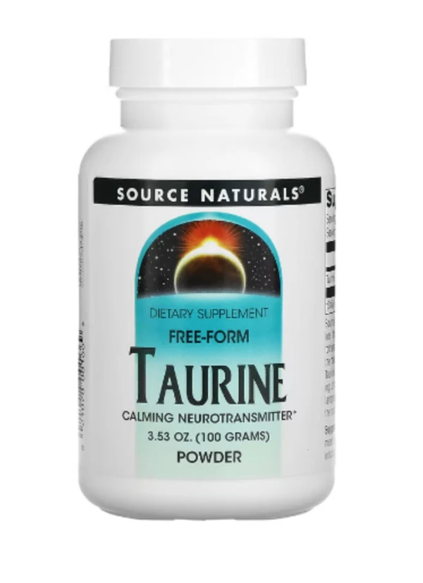 Source Naturals, Taurine Powder, 3.53 oz (100 g)